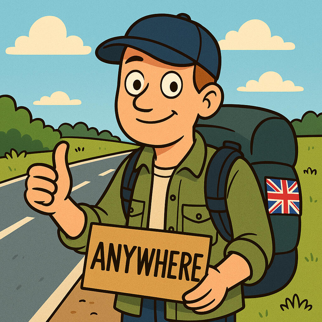 Hi, I'm The Hitchhiking Brit